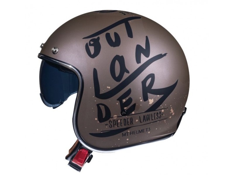 Casca open face motociclete MT Le Mans 2 SV Outlander A0 maro mat (ochelari soare integrati) Casca open face motociclete MT Le Mans 2 SV Outlander A0 maro mat (ochelari soare integrati)
