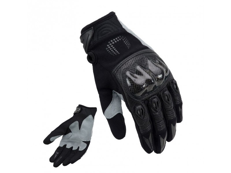 Manusi motociclete cross-enduro unisex Unik Racing model X-4 carbon culoare: negru