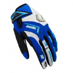 Manusi motociclete cross-enduro unisex Unik Racing model X-12 culoare: albastru Manusi motociclete cross-enduro unisex Unik Racing model X-12 culoare: albastru