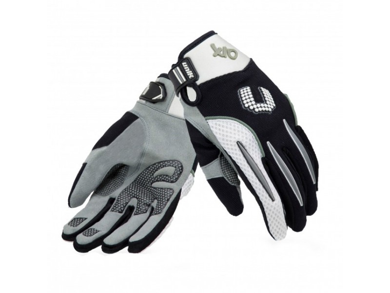 Manusi motociclete cross-enduro unisex Unik Racing model X-10 culoare: negru Manusi motociclete cross-enduro unisex Unik Racing model X-10 culoare: negru