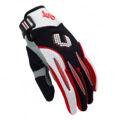 Manusi motociclete cross-enduro unisex Unik Racing model X-10 culoare: rosu Manusi motociclete cross-enduro unisex Unik Racing model X-10 culoare: rosu