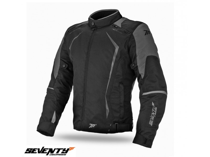 Geaca (jacheta) motociclete barbati Racing Seventy vara/iarna model SD-JR47 culoare: negru/gri Geaca (jacheta) motociclete barbati Racing Seventy vara/iarna model SD-JR47 culoare: negru/gri