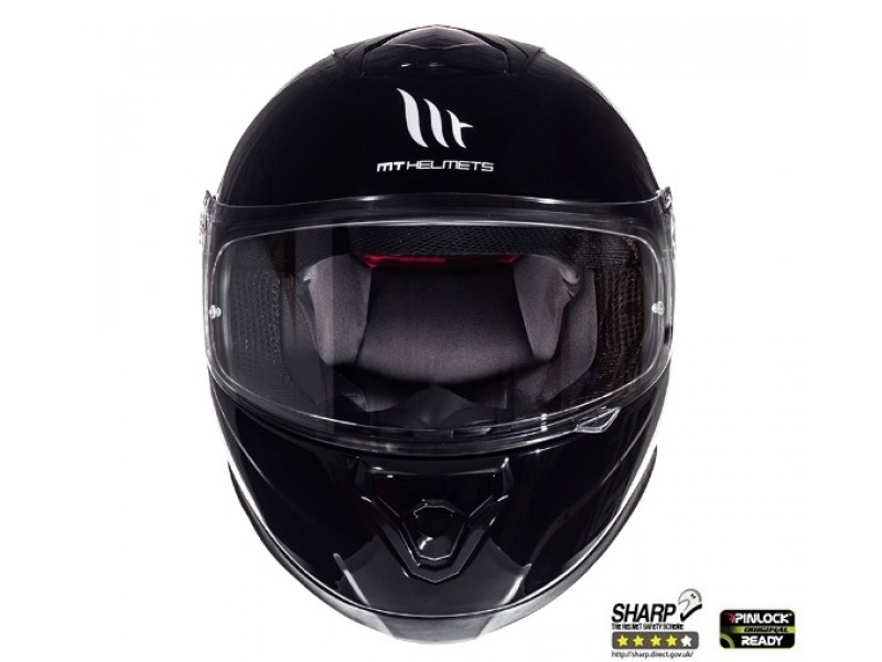 Casca integrala motociclete MT Thunder III SV negru lucios (ochelari soare integrati) Casca integrala motociclete MT Thunder III SV negru lucios (ochelari soare integrati)