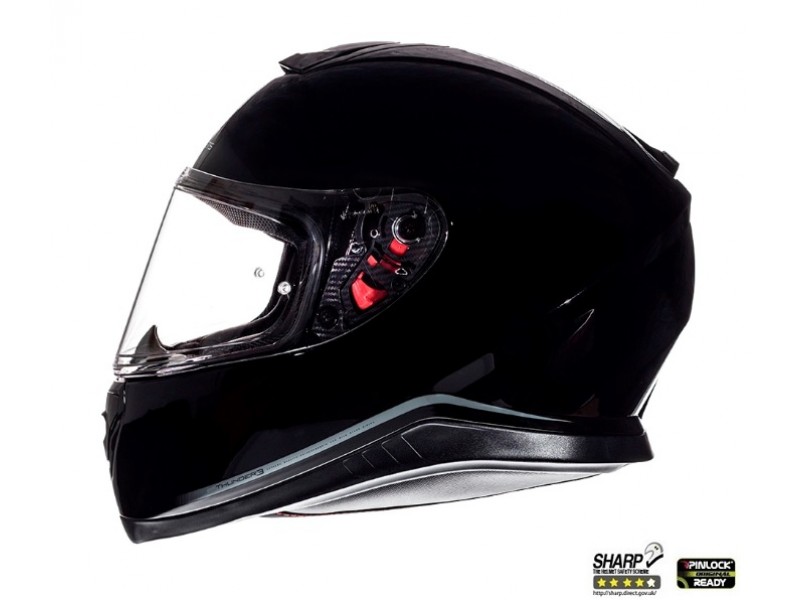 Casca integrala motociclete MT Thunder III SV negru lucios (ochelari soare integrati) Casca integrala motociclete MT Thunder III SV negru lucios (ochelari soare integrati)