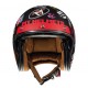 Casca open face motociclete MT Le Mans 2 SV Anarchy A1 negru mat (ochelari soare integrati)