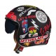 Casca open face motociclete MT Le Mans 2 SV Anarchy A1 negru mat (ochelari soare integrati)