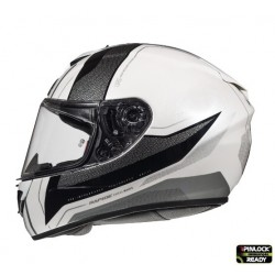 Casca integrala motociclete MT Rapide Duel D7 argintiu/alb/negru lucios (fibra sticla) Casca integrala motociclete MT Rapide Duel D7 argintiu/alb/negru lucios (fibra sticla)