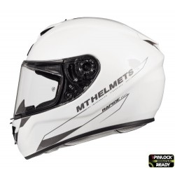 Casca integrala motociclete MT Rapide A0 alb lucios (fibra sticla) Casca integrala motociclete MT Rapide A0 alb lucios (fibra sticla)