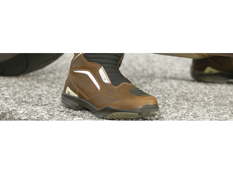 Ghete (cizme) moto Touring Unisex Seventy model SD-BT2 culoare: negru