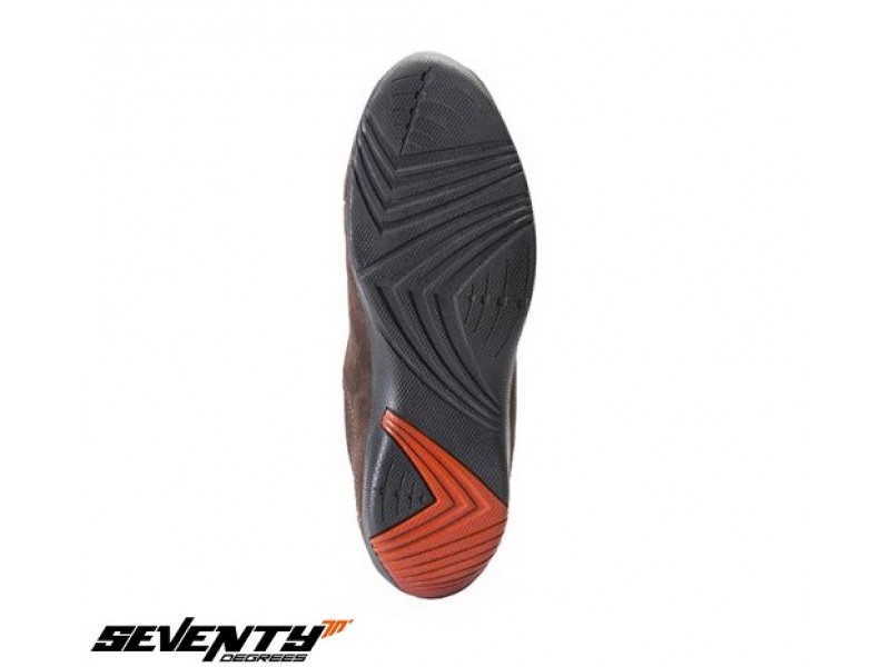 Ghete moto Urban Unisex Seventy model SD-BC8 culoare: maro Ghete moto Urban Unisex Seventy model SD-BC8 culoare: maro