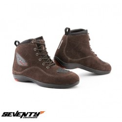 Ghete moto Urban Unisex Seventy model SD-BC8 culoare: maro Ghete moto Urban Unisex Seventy model SD-BC8 culoare: maro