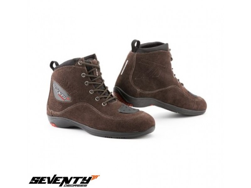 Ghete moto Urban Unisex Seventy model SD-BC8 culoare: maro Ghete moto Urban Unisex Seventy model SD-BC8 culoare: maro