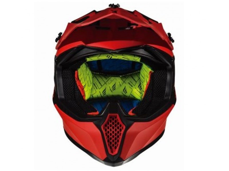 Casca off road motociclete MT Falcon Karson F1 rosu mat Casca off road motociclete MT Falcon Karson F1 rosu mat