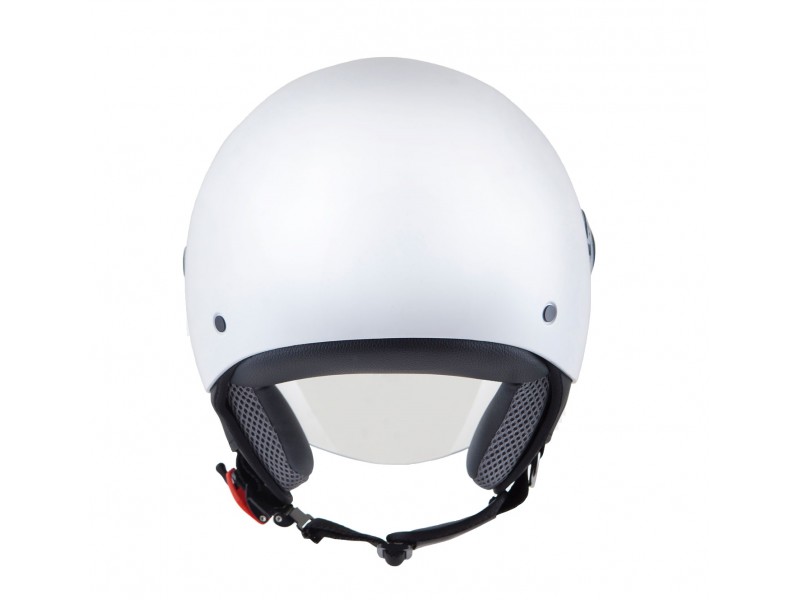 Casca open face motociclete MT Street alb lucios