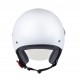 Casca open face motociclete MT Street alb lucios