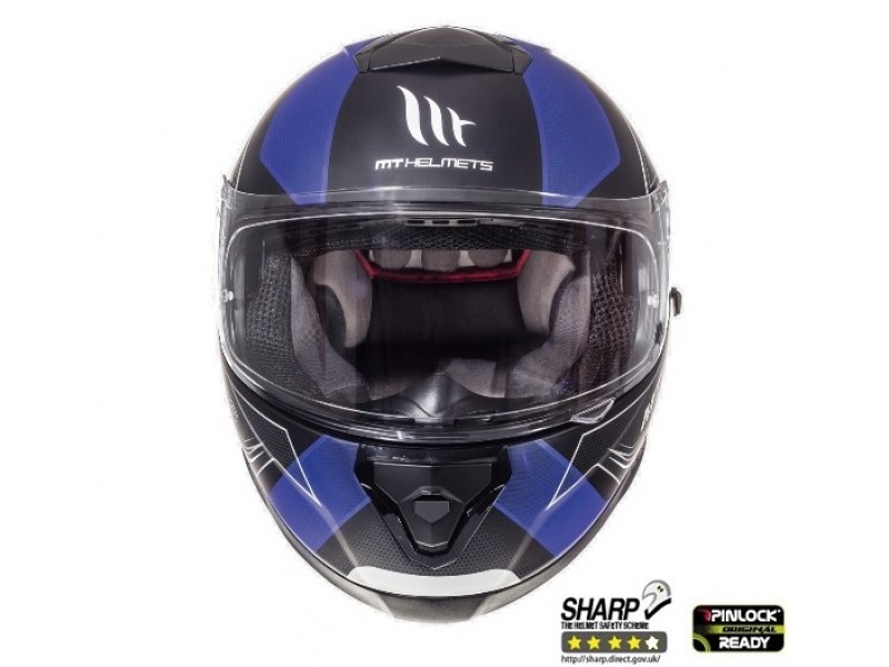 Casca integrala motociclete MT Thunder III SV Trace negru/albastru mat (ochelari soare integrati) Casca integrala motociclete MT Thunder III SV Trace negru/albastru mat (ochelari soare integrati)