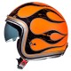 Casca open face motociclete MT Le Mans SV Flaming negru/portocaliu lucios (ochelari soare integrati) Casca open face motociclete MT Le Mans SV Flaming negru/portocaliu lucios (ochelari soare integrati)