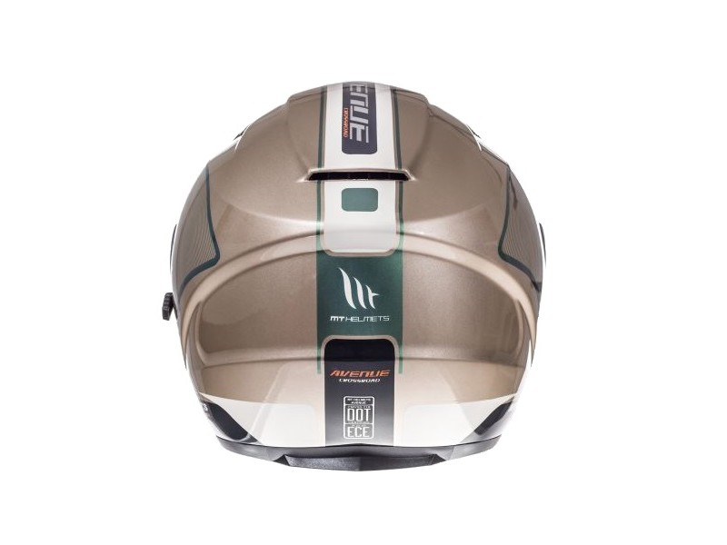Casca open face motociclete MT Avenue SV Crossroad alb/gri lucios (ochelari soare integrati)