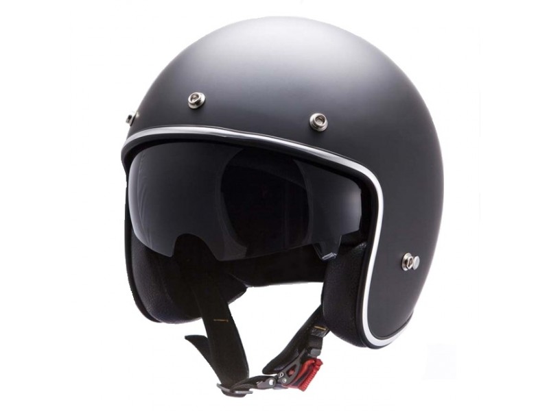 Casca open face motociclete MT Le Mans SV negru mat (ochelari soare integrati)