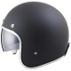 Casca open face motociclete MT Le Mans SV negru mat (ochelari soare integrati)