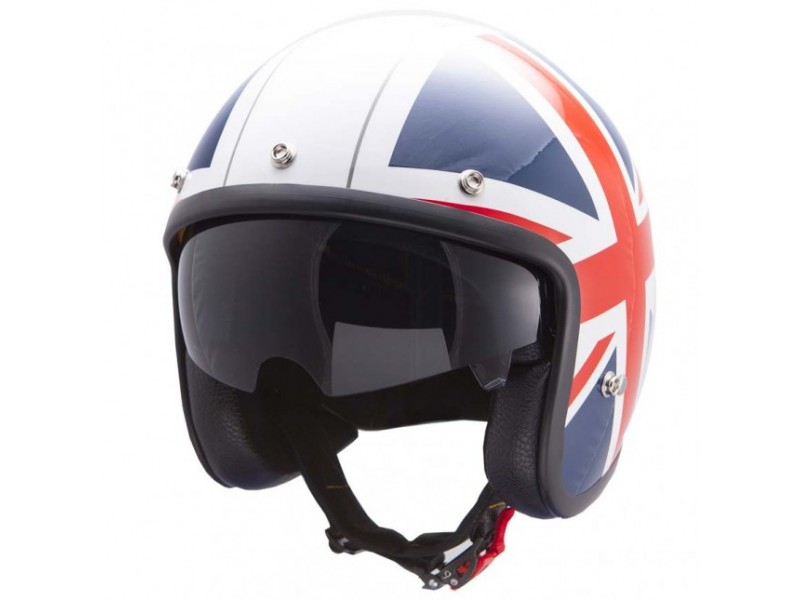 Casca open face motociclete MT Le Mans SV UK Flag lucios (ochelari soare integrati)