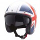 Casca open face motociclete MT Le Mans SV UK Flag lucios (ochelari soare integrati)
