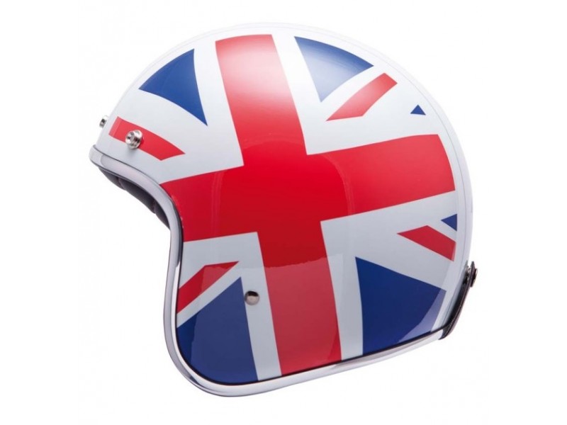 Casca open face motociclete MT Le Mans SV UK Flag lucios (ochelari soare integrati)