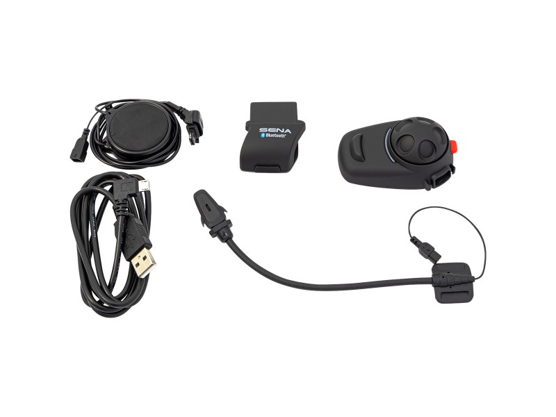 Sistem comunicare moto complet Bluetooth INTERCOM SENA model SMH5-10 - kit 1 bucata (pentru 1 utilizator)