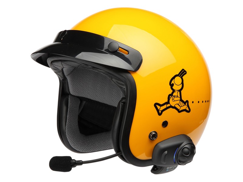 Sistem comunicare moto complet Bluetooth INTERCOM SENA model SMH5-10 - kit 1 bucata (pentru 1 utilizator)