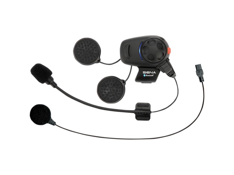Sistem comunicare moto complet Bluetooth INTERCOM SENA model SMH5-10 - kit 1 bucata (pentru 1 utilizator)