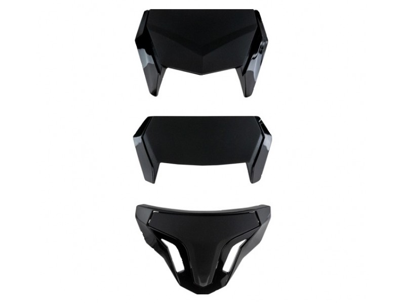 Kit ventilatii casca modulabila (flip-up) MT Atom SV - culoare: negru mat