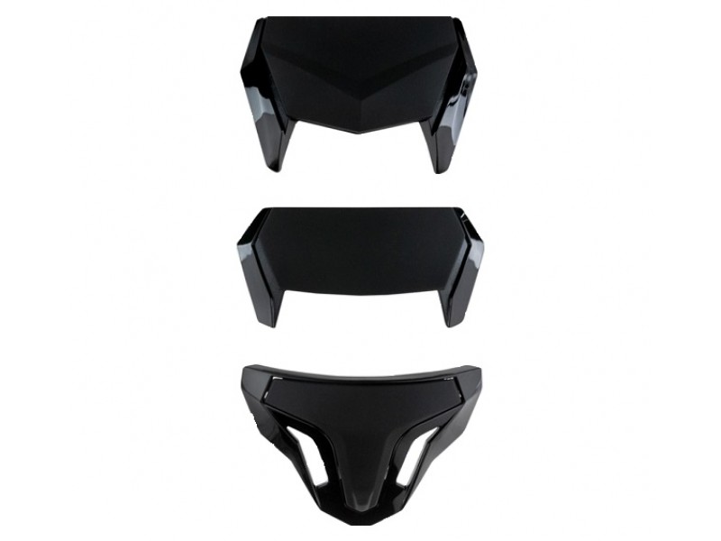 Kit ventilatii casca modulabila (flip-up) MT Atom SV - culoare: negru lucios