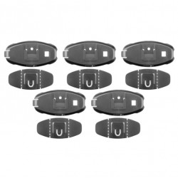 Kit prinderi cu adeziv sistem comunicare pe casca moto model Interphone Intercom model Active/Connect (kit 5 bucati) Kit prinderi cu adeziv sistem comunicare pe casca moto model Interphone Intercom model Active/Connect (kit 5 bucati)