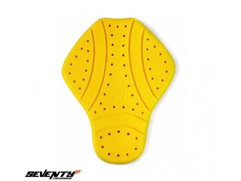 Protectie spate omologata geaca Seventy model SD-A10 - marime: L (compatibila cu gecile Seventy de barbati) – culoare: galben