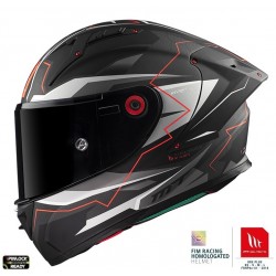 Casca integrala MT KRE+ Carbon Kraker C5 rosu mat - 100% carbon Casca integrala MT KRE+ Carbon Kraker C5 rosu mat - 100% carbon