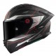 Casca integrala MT KRE+ Carbon Kraker C5 rosu mat - 100% carbon