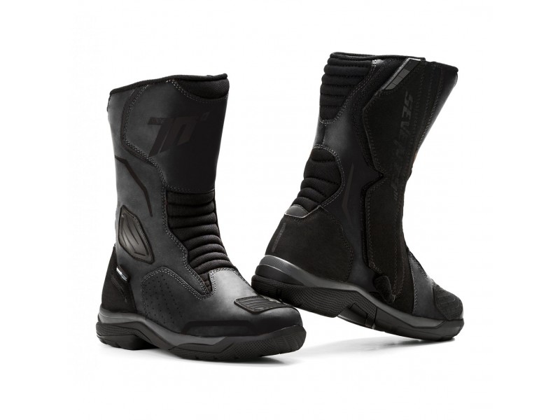 Ghete moto Touring Unisex Seventy model SD-BT13 culoare: negru