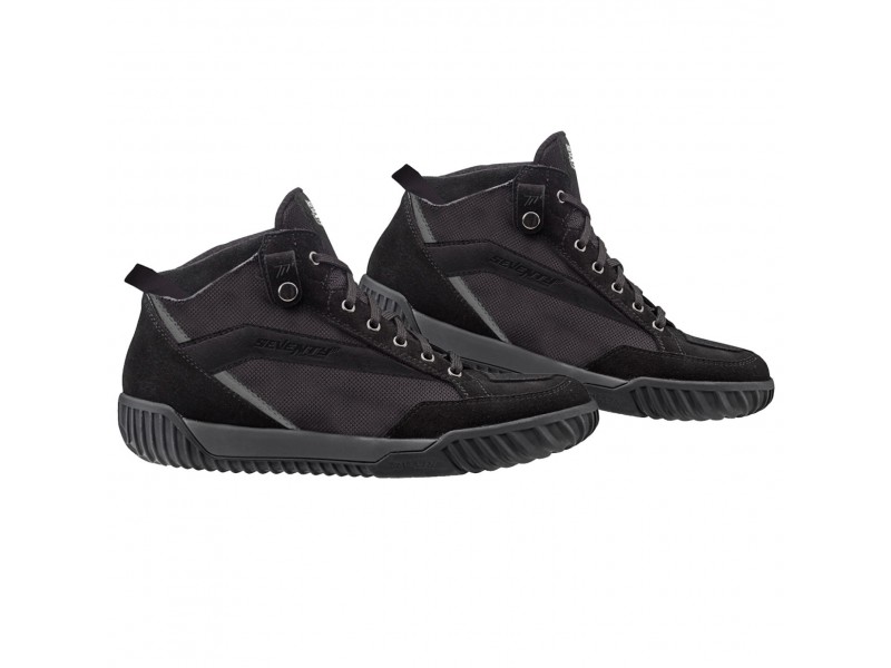 Ghete moto Urban Unisex Seventy model SD-BC12 culoare: negru