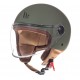 Casca open face motociclete MT Street S A6 verde mat - omologare noua ECE 22.06