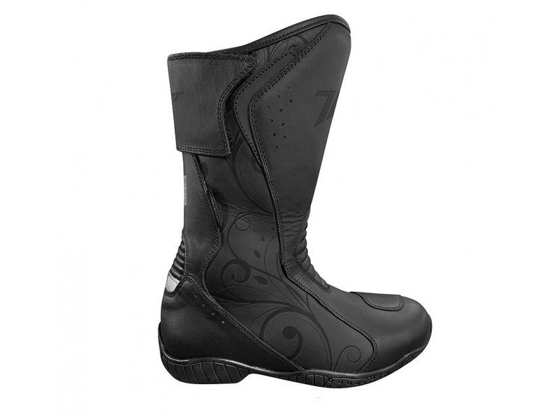 Ghete (cizme) moto Touring Femei Seventy model SD-BT9 culoare: negru