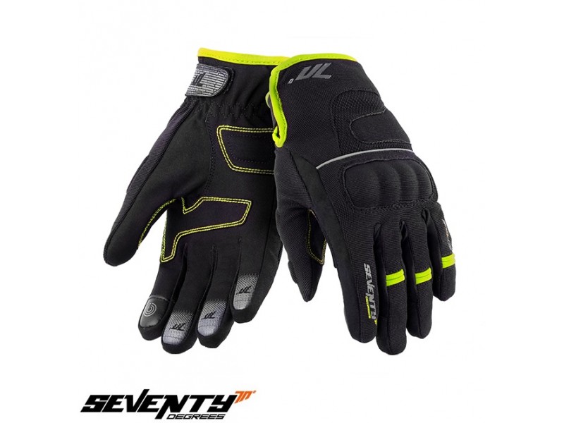 Manusi femei Touring iarna Seventy model SD-C45 negru/galben – WinterTex