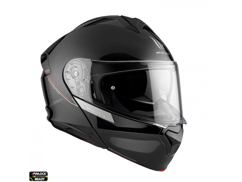 Casca modulabila MT Genesis SV A1 negru mat Pinlock ready - omologare noua ECE 22.06 Casca modulabila MT Genesis SV A1 negru mat Pinlock ready - omologare noua ECE 22.06