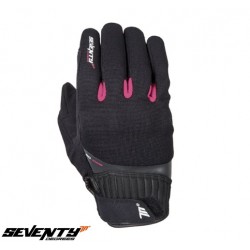 Manusi femei neopren piele Urban vara Seventy model SD C26 negru roz  Manusi femei neopren piele Urban vara Seventy model SD C26 negru roz
