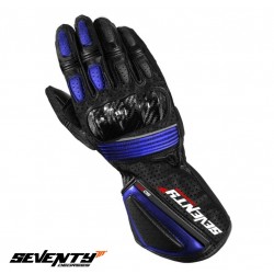 Manusi barbati racing vara Seventy model SD R4 negru albastru  Manusi barbati racing vara Seventy model SD R4 negru albastru