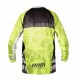 Tricou bluza cross enduro Unik Racing model MX01 culoare negru verde fluor 