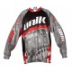 Tricou bluza cross enduro Unik Racing model MX01 culoare negru rosu 