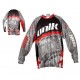 Tricou bluza cross enduro Unik Racing model MX01 culoare negru rosu 