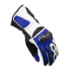 Manusi racing barbati Unik Racing model R 4 carbon culoare albastru  Manusi racing barbati Unik Racing model R 4 carbon culoare albastru