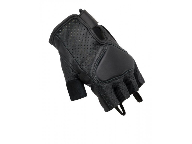 Manusi barbati piele tip Chopper Unik Racing model Custom culoare negru 