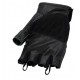 Manusi barbati piele tip Chopper Unik Racing model Custom culoare negru 